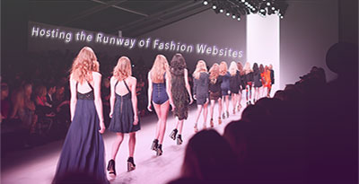 Hosting the runway of fashion websites.