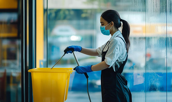 Keywords are key for cleaning business websites.