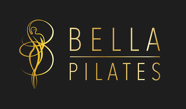 Bella Pilates small business logo design branding