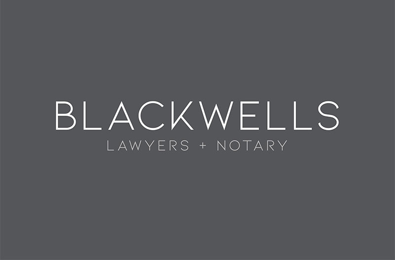 Blackwells Law Auckland branding and logo design