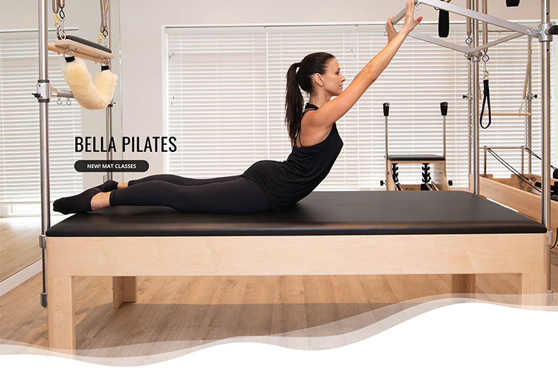 Bella Pilates branding, website design, photography UK