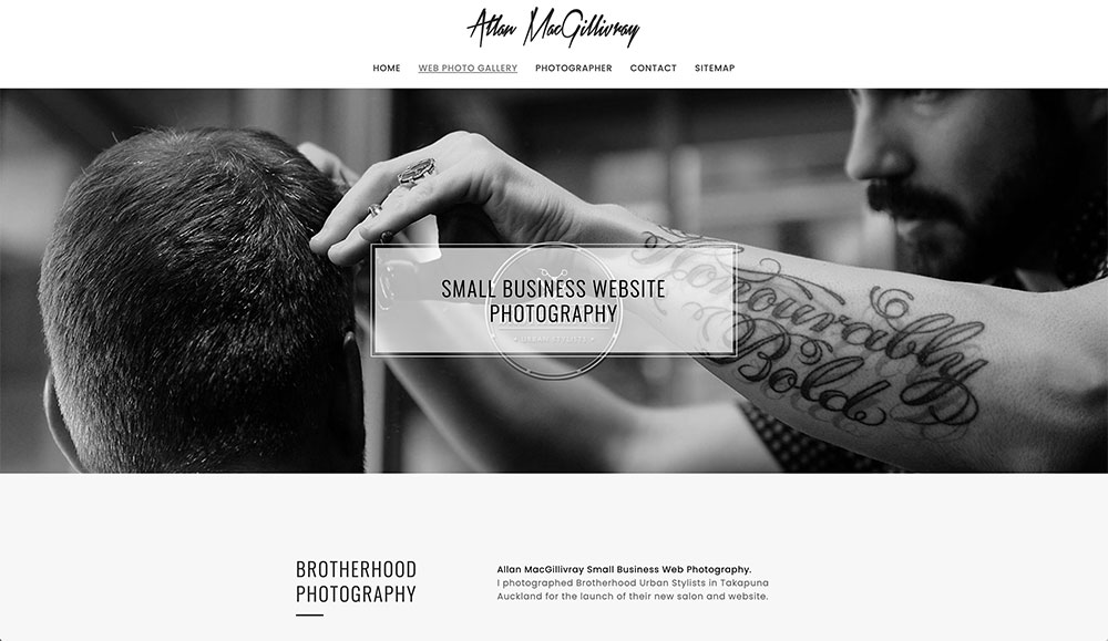 Brotherhood Auckland website photography web photo gallery