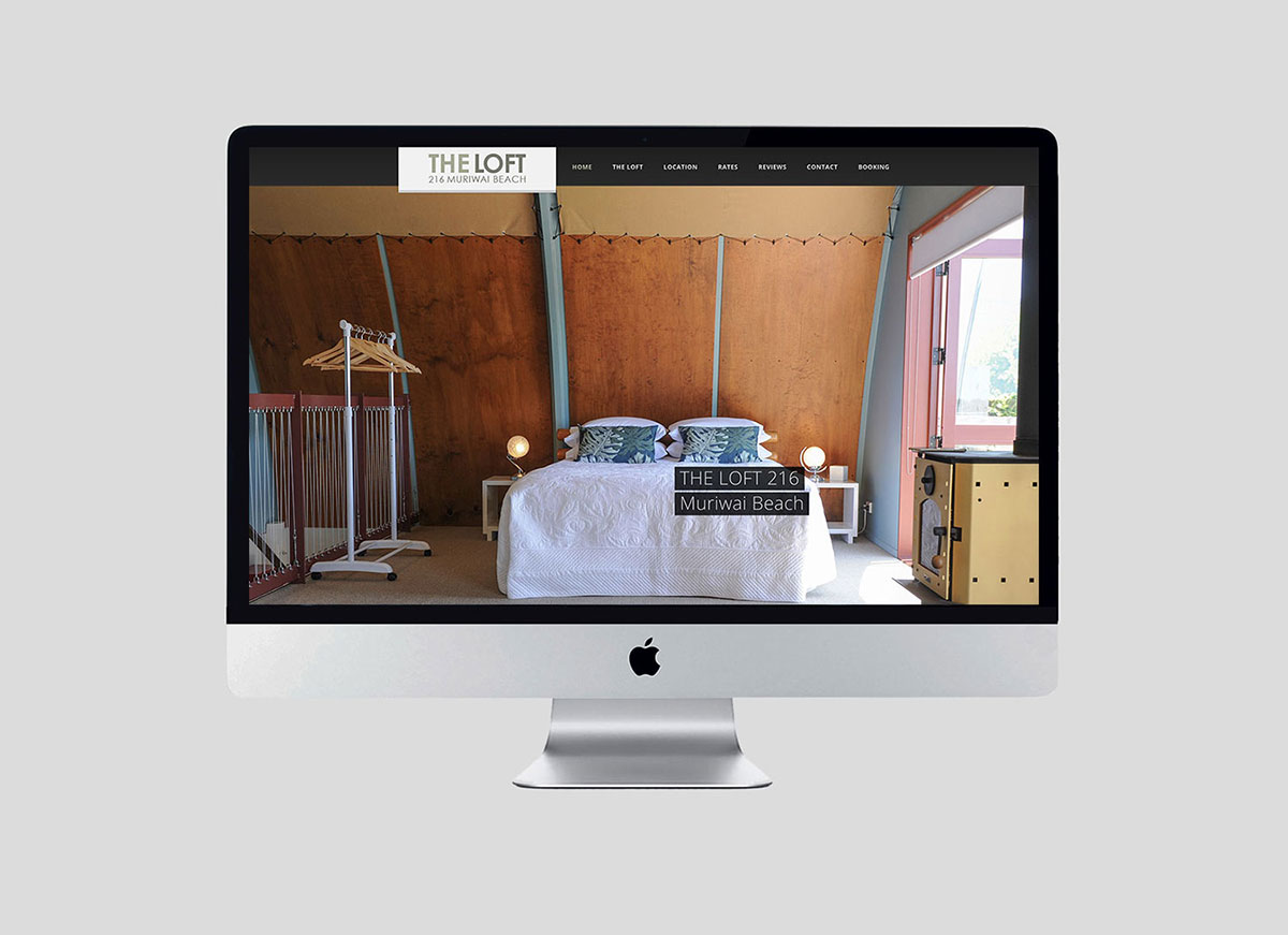 The Loft 216 by AMG website designer